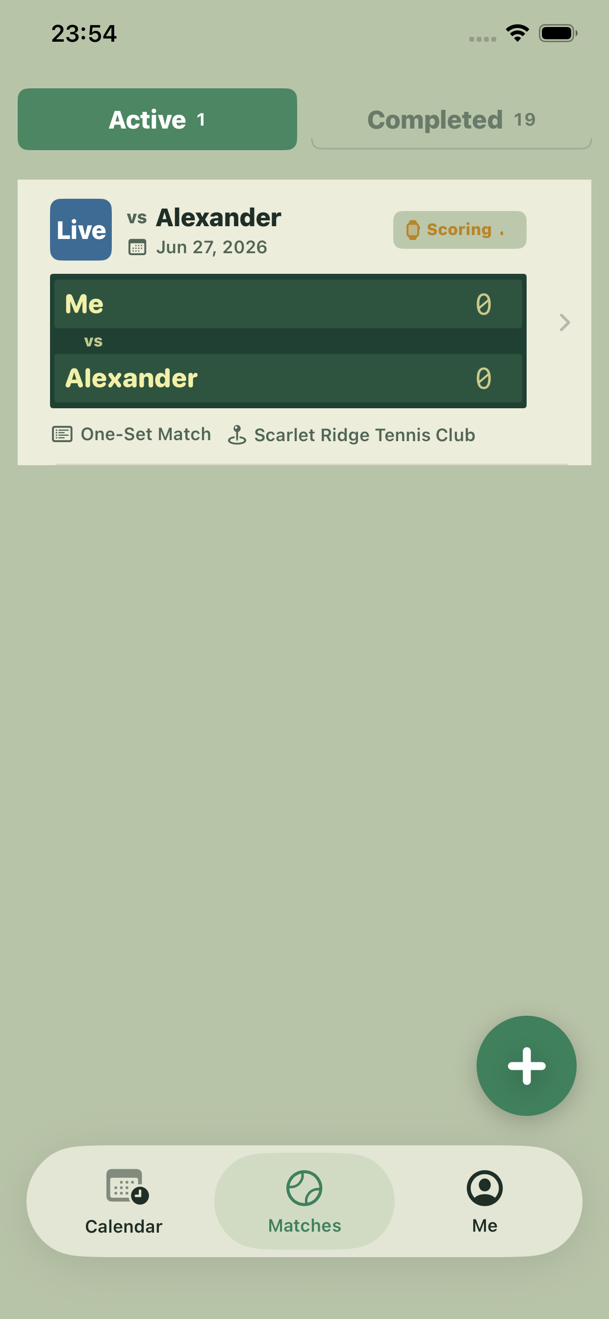 SmashNote Tennis Score screenshot 7