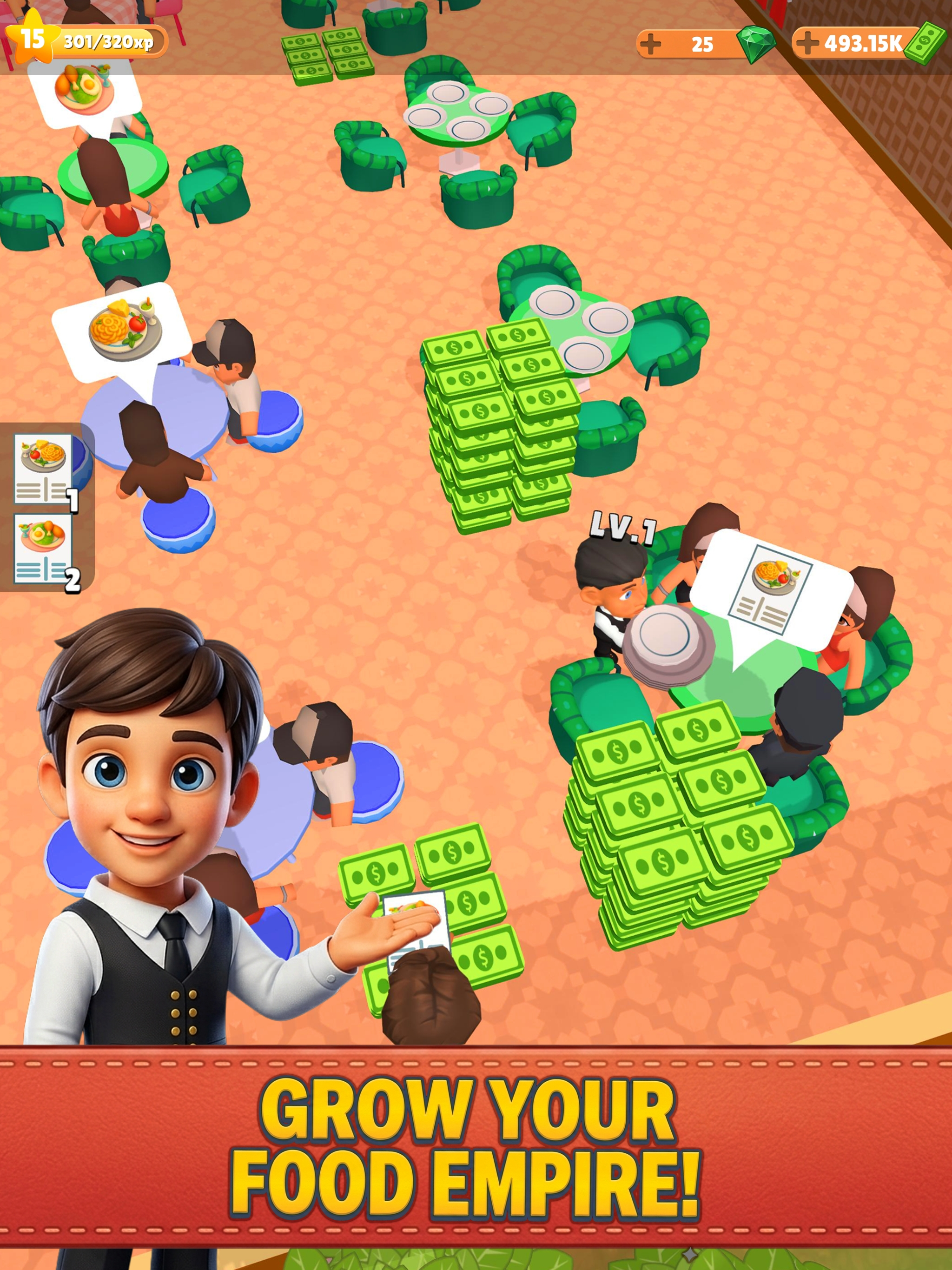 Restaurant Empire:Build & Cook screenshot 14
