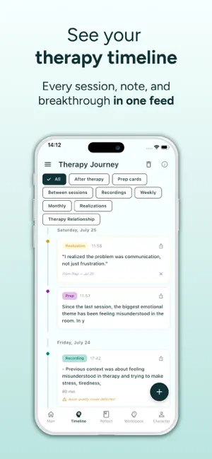 MindSync - Therapy Journal screenshot 3