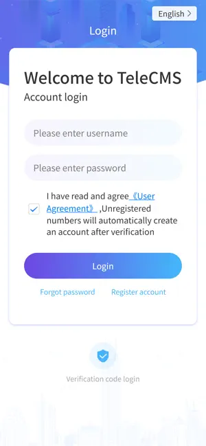 TeleCMS screenshot 1