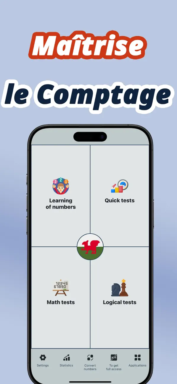 Screenshot #3 pour Chiffres en langue gallois