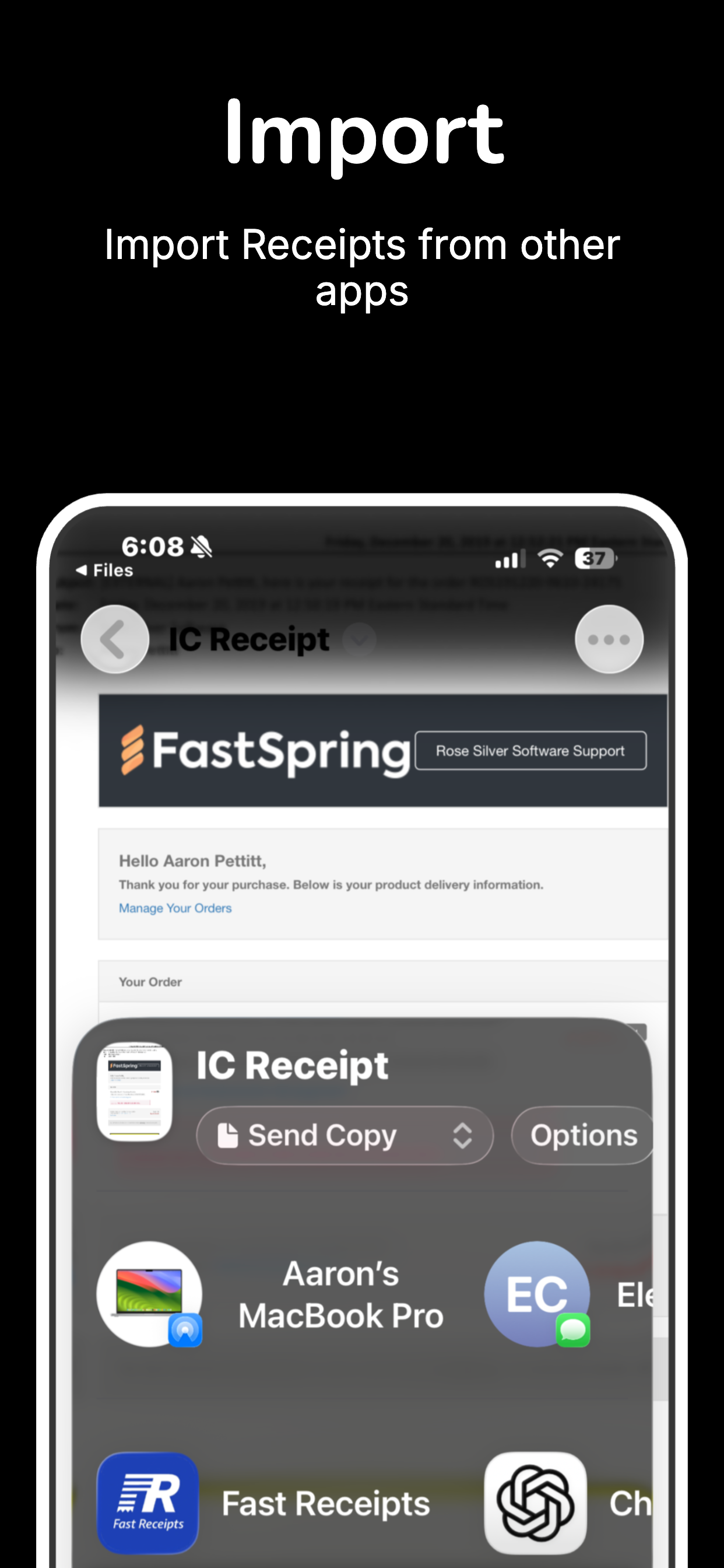 Fast Receipts screenshot 5