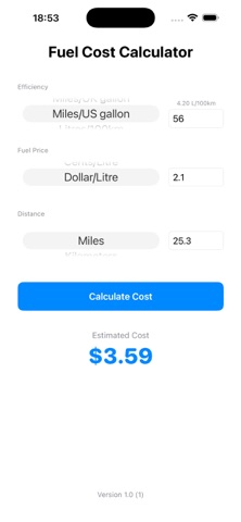 App screenshot
