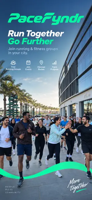 PaceFyndr - Run Clubs & Events screenshot 1
