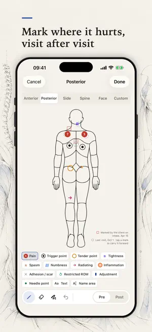 SOAP Notes: Massage & Physio screenshot 1