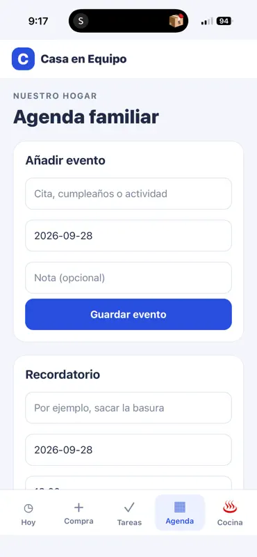 Casa en Equipo screenshot 2 of 3