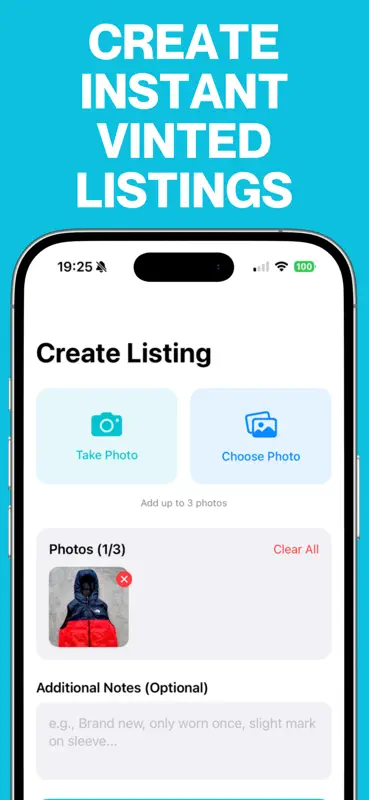 AI Listing Assistant screenshot 1 of 4