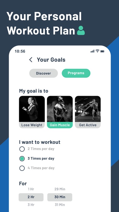 Rony: Muscles Fitness Training Screenshot