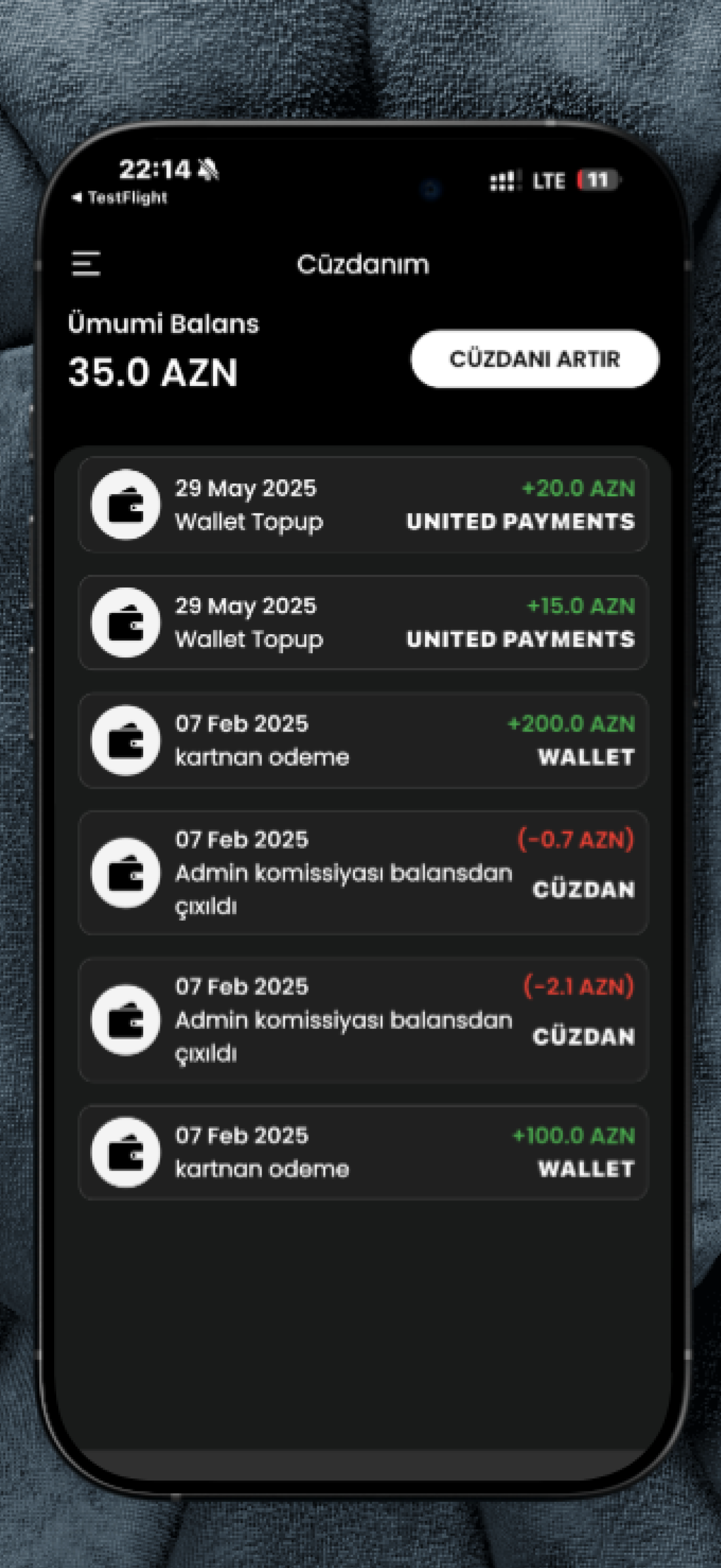 Lux Ride Sərnişin