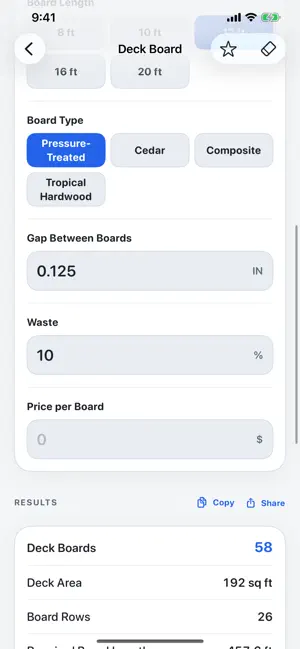 Construction Tools: Calculator screenshot 3