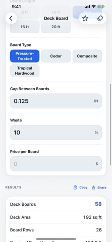 Construction Tools: Calculator Screenshot 3 of 8