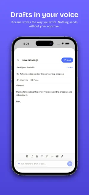 Korana Mail: AI Email Inbox screenshot 3