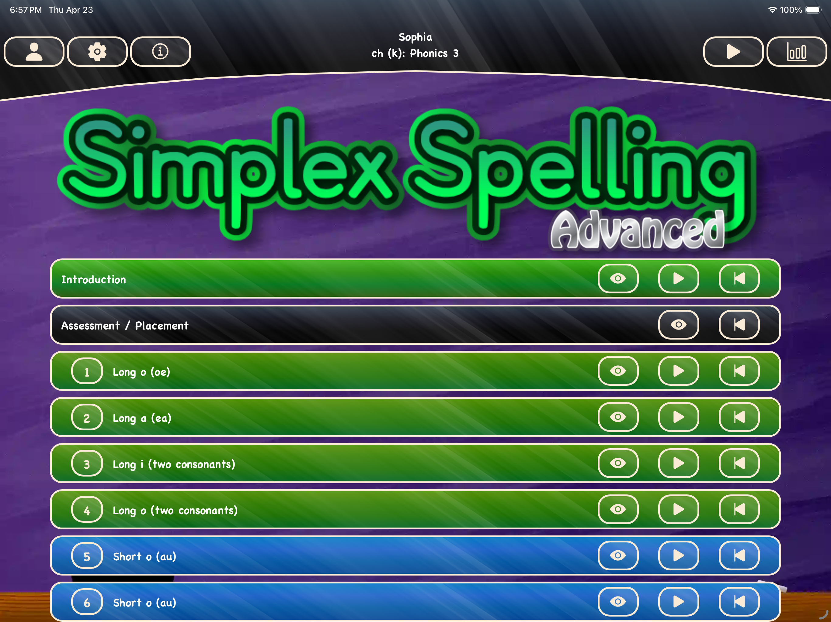 Simplex Spelling Phonics 3 screenshot 10