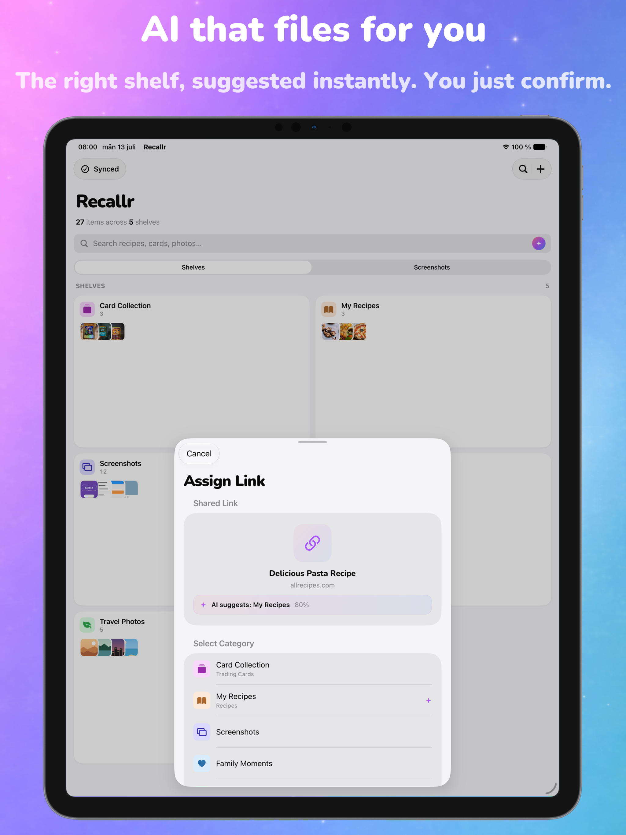 Recallr: Save & Organize screenshot 13
