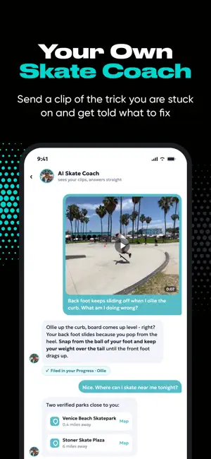 Bow Shock: AI Skate Coach screenshot 1