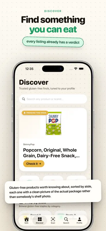 Celiscan: Gluten Free Scanner screenshot 3 of 9
