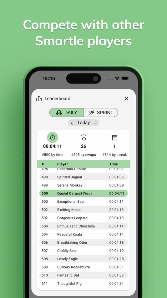#3. Smartle Game (iOS) โดย: PAVLO YAKUBOVSKYI