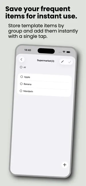 Quick List:Fast Shopping&Tasks screenshot 1