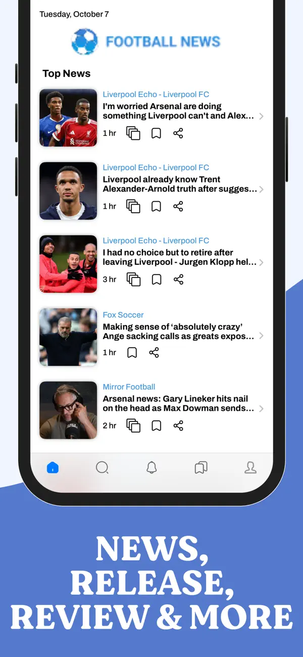 Screenshot #2 pour Football News, Scores & Videos