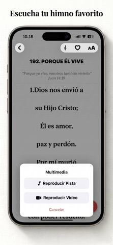 Himnario Presbiteriano iPhone screenshot 4