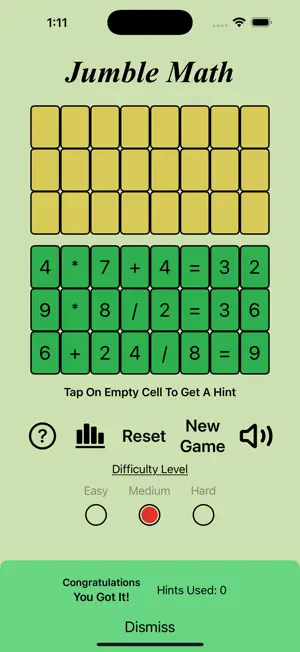 Jumble Math screenshot 2