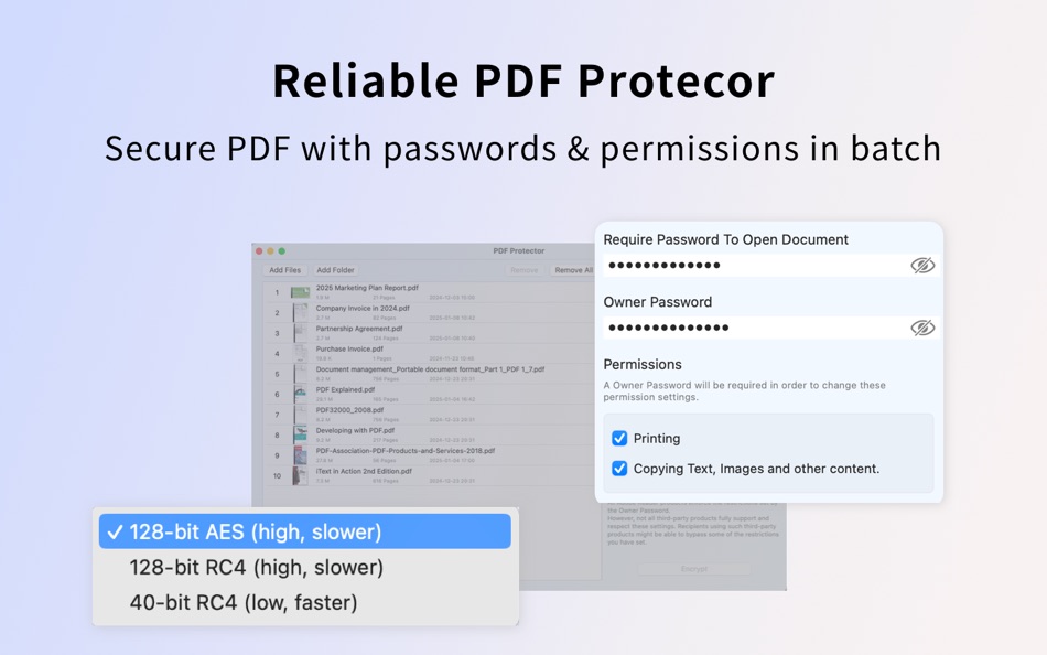#2. PDF Encrypt Protector-Lock PDF (macOS) 由: 璇 杨