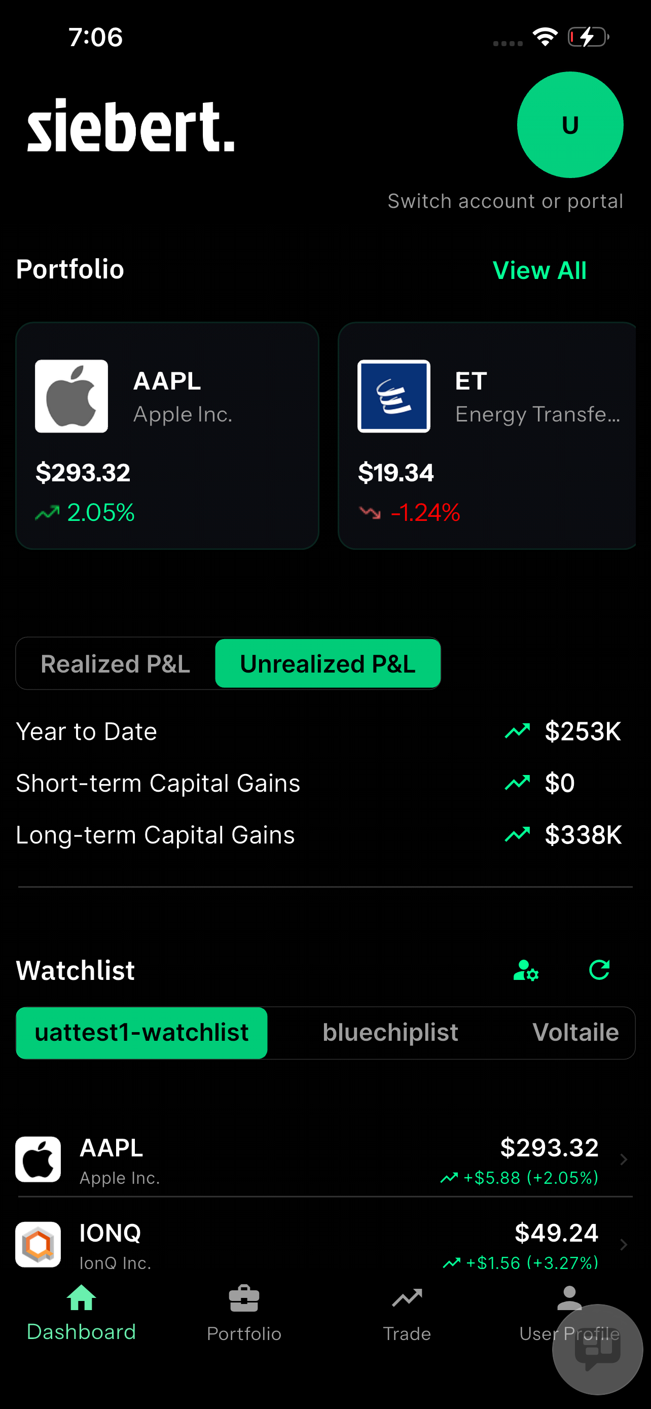 Siebert Investor Mobile screenshot 8