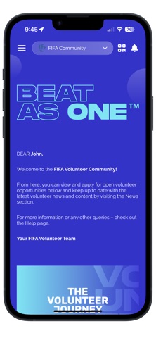 FIFA Volunteer Community Screenshot 1 of 5