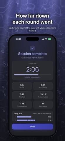 Pontus: Static Apnea Trainer screenshot 3