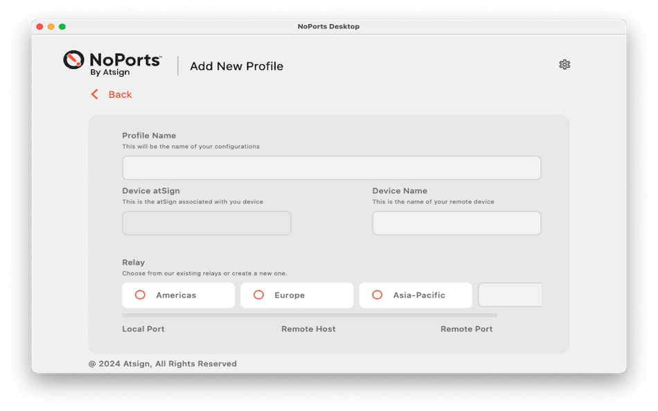 #3. Noports Desktop (macOS) 게시자: Atsign