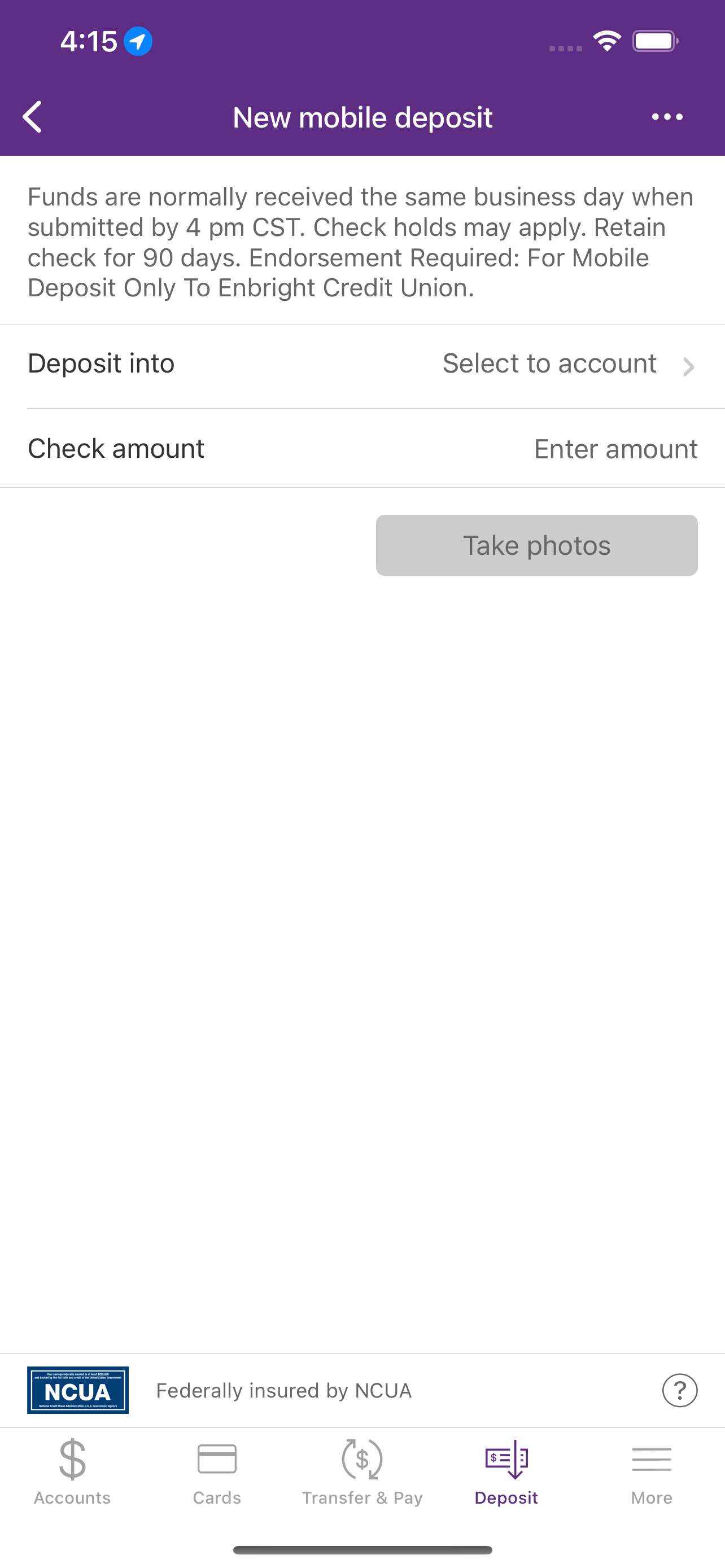 Enbright CU Mobile screenshot 5