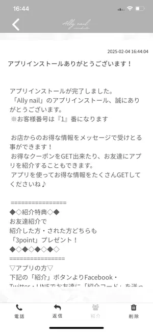 Ally nail screenshot 2