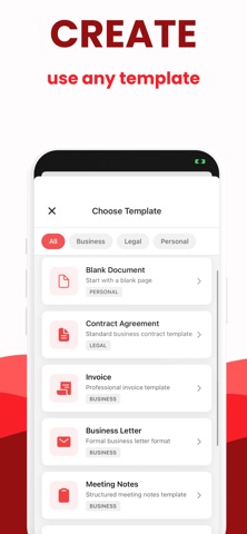 App screenshot