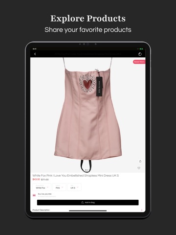 Reliked iPad screenshot