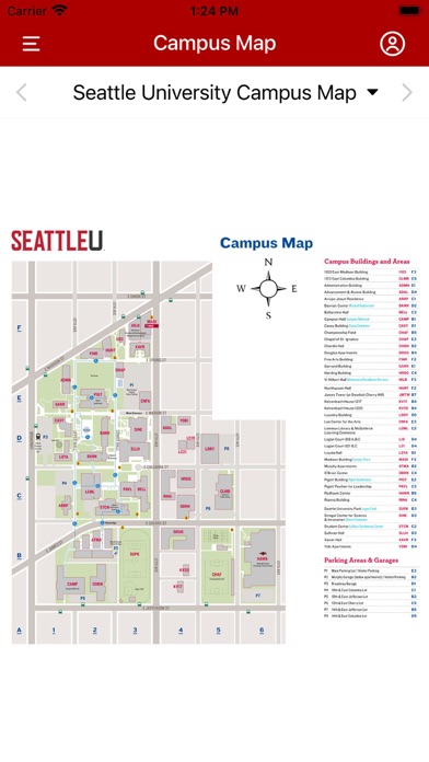 Seattle University Orientation Screenshot