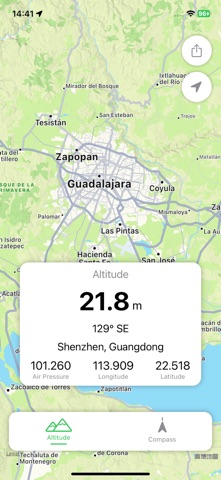 Compass Altitude Screenshot 1 of 3