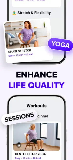 Tai Chi Walking & Chair Yoga screenshot 4