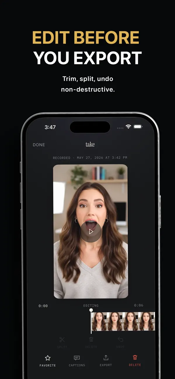 Screenshot #3 pour NexCam Teleprompter