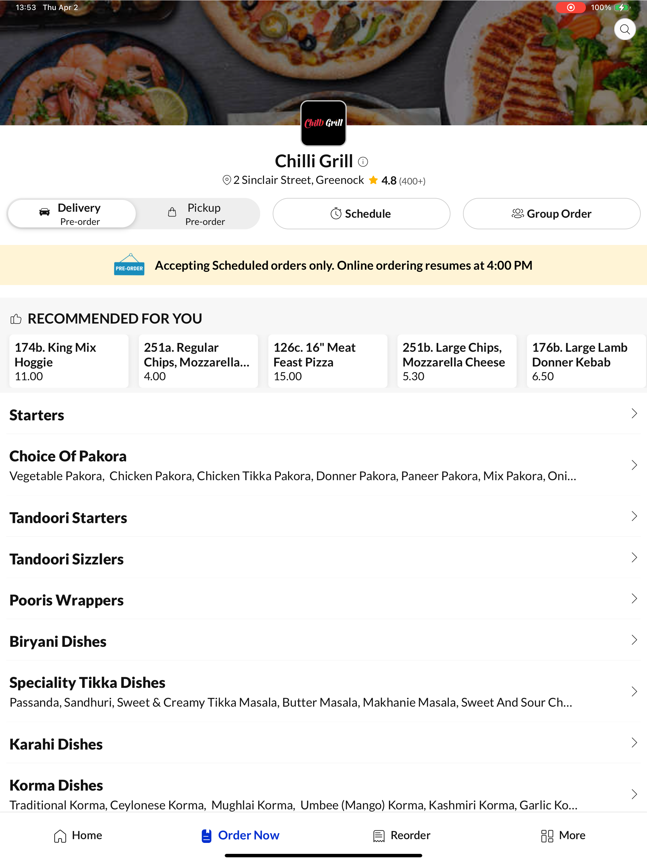 Chilli Grill screenshot 6