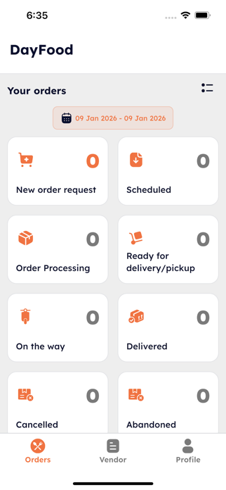 Deonde: Online Ordering System Screenshot 2 of 4