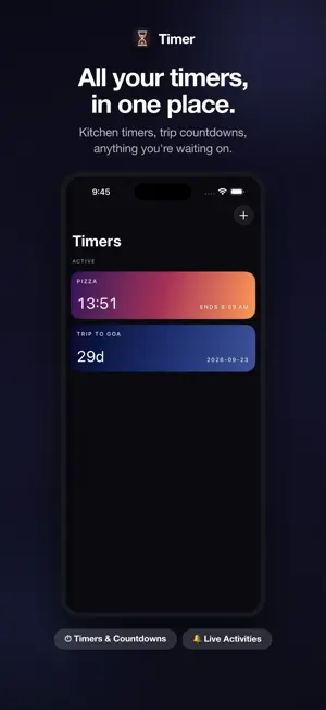 Timer Countdown & Share screenshot 1
