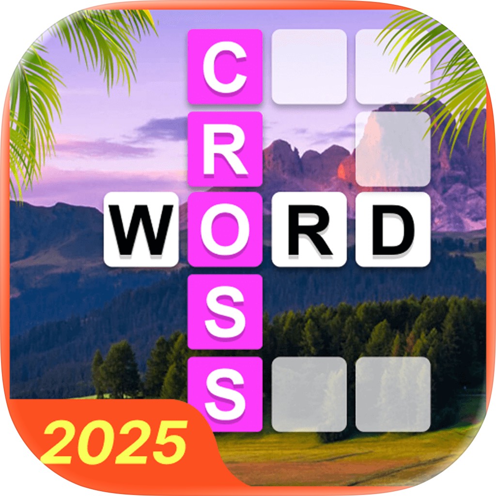 Apple App Store cover for Crossword Jam: Fun Word Search