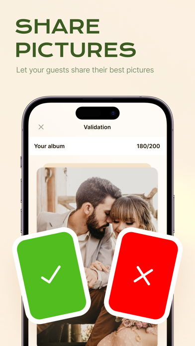 Faire-part app Screenshot