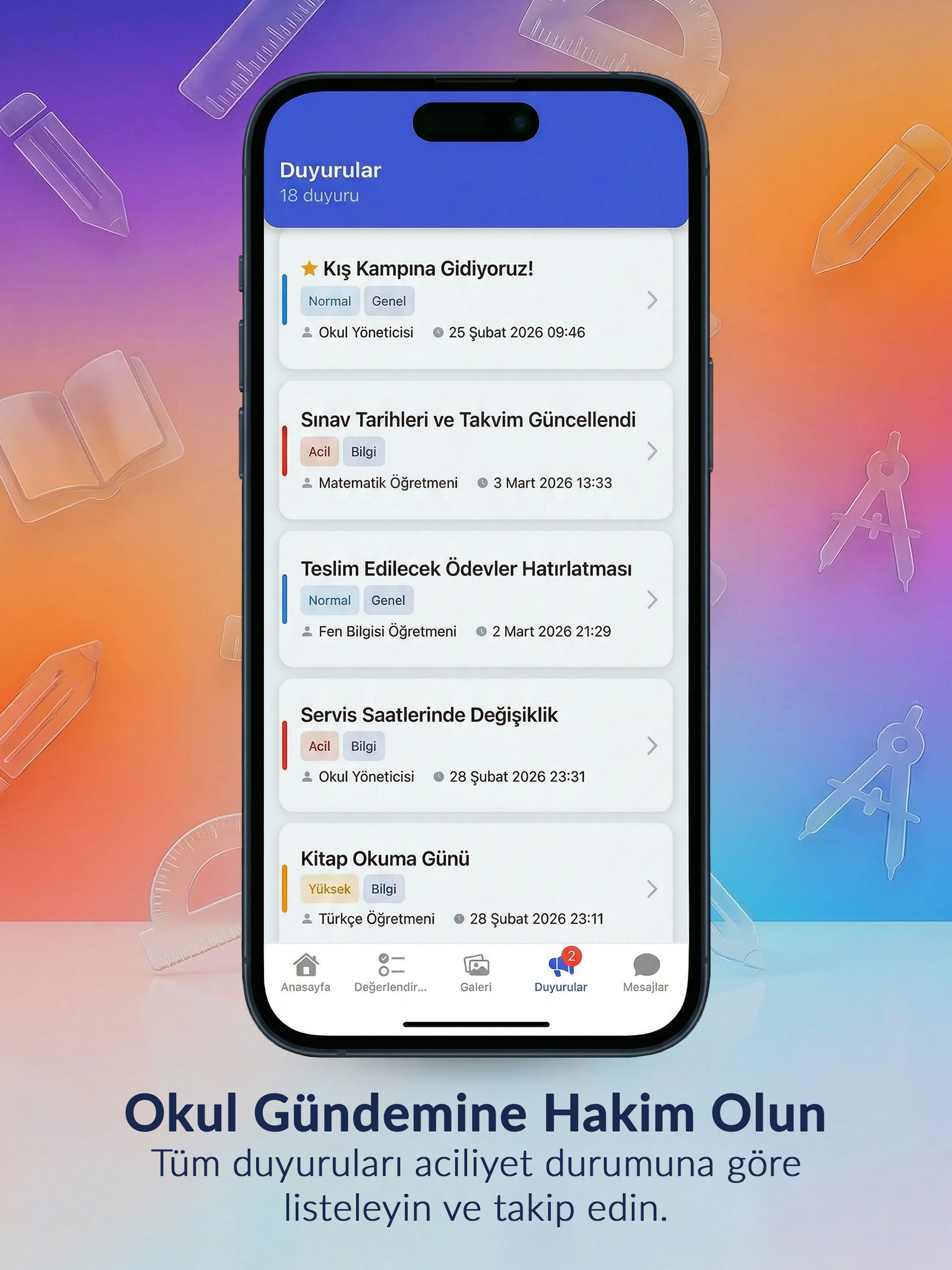 VeliCep: Okul Bilgi Sistemi