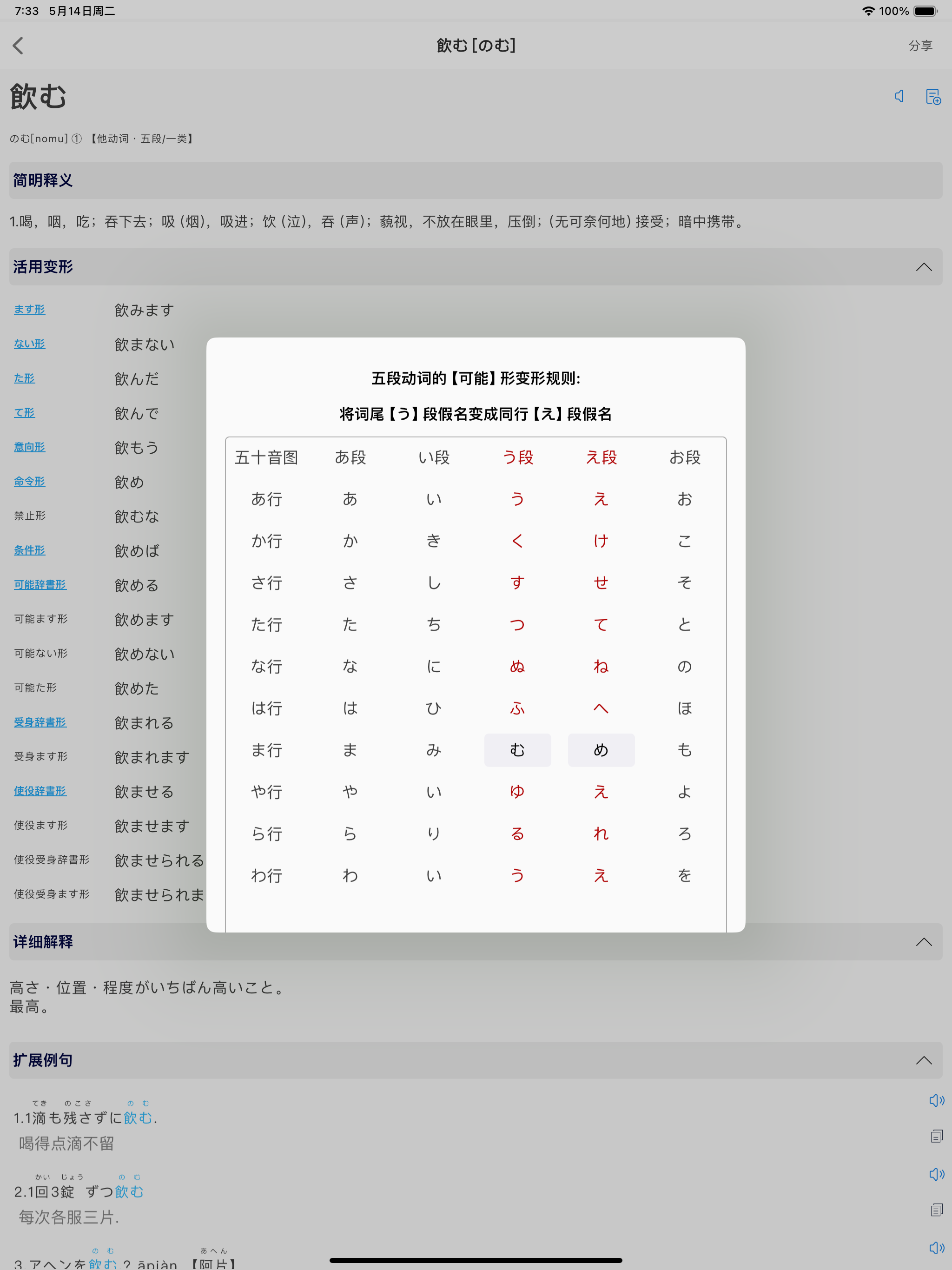 大家的日语单词详解