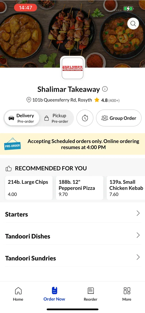 Screenshot #3 pour Shalimar Takeaway