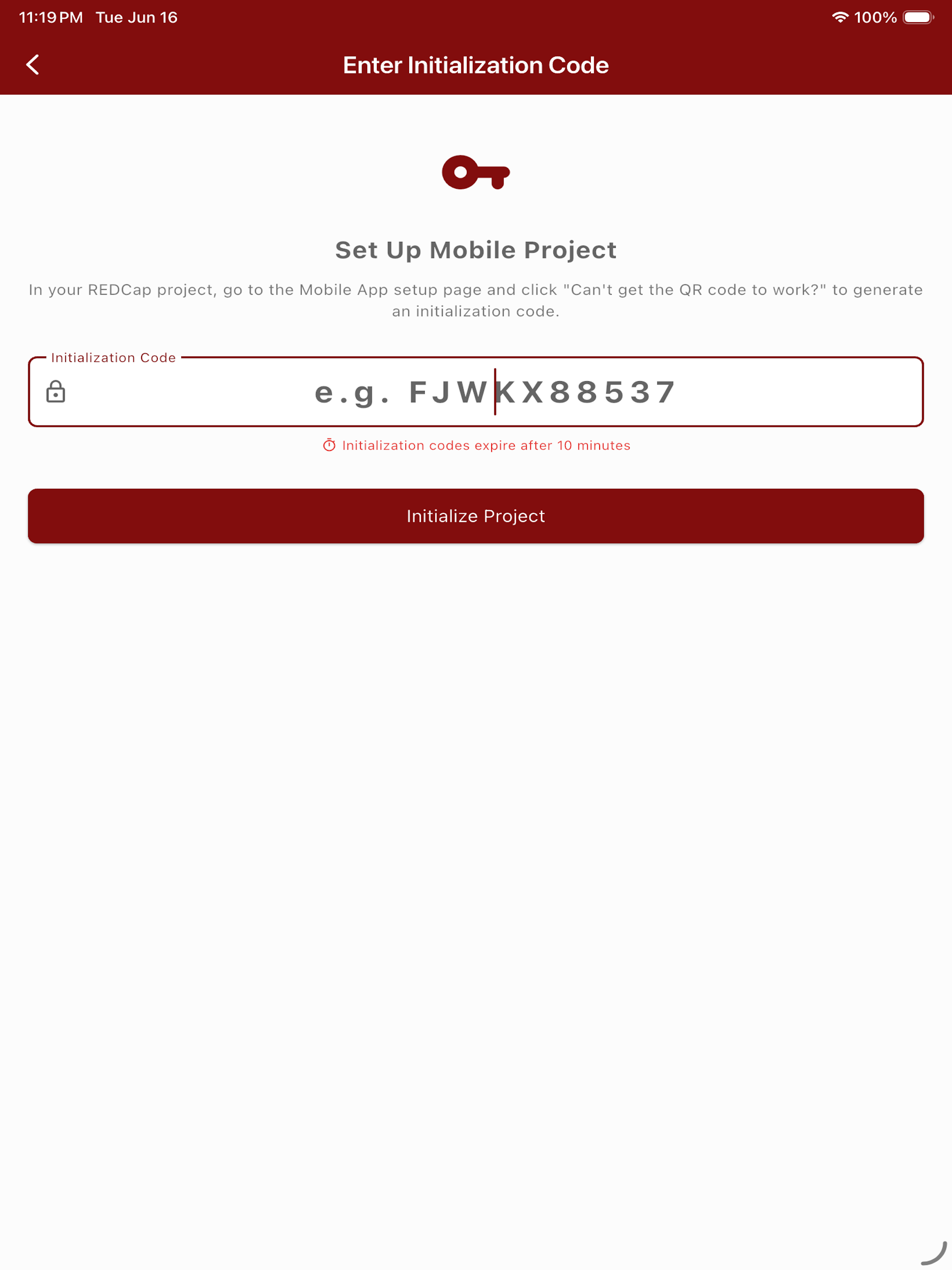 REDCap Go screenshot 10