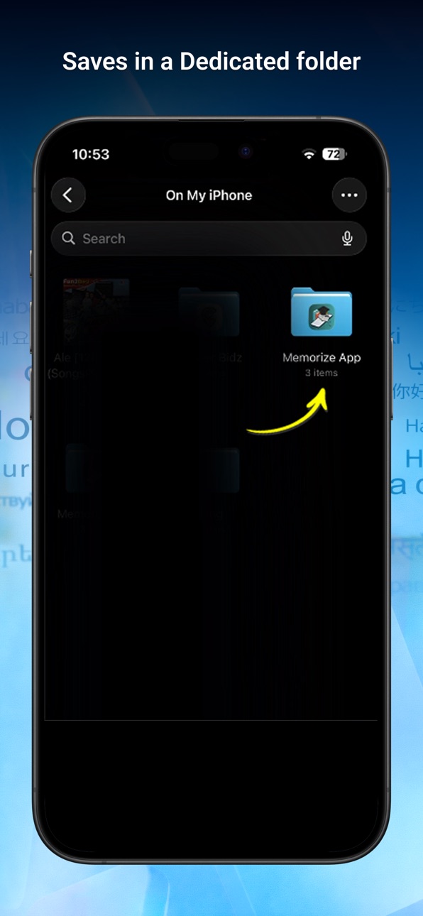 iPhone screenshot
