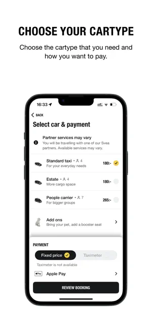 Svea Taxi screenshot 2