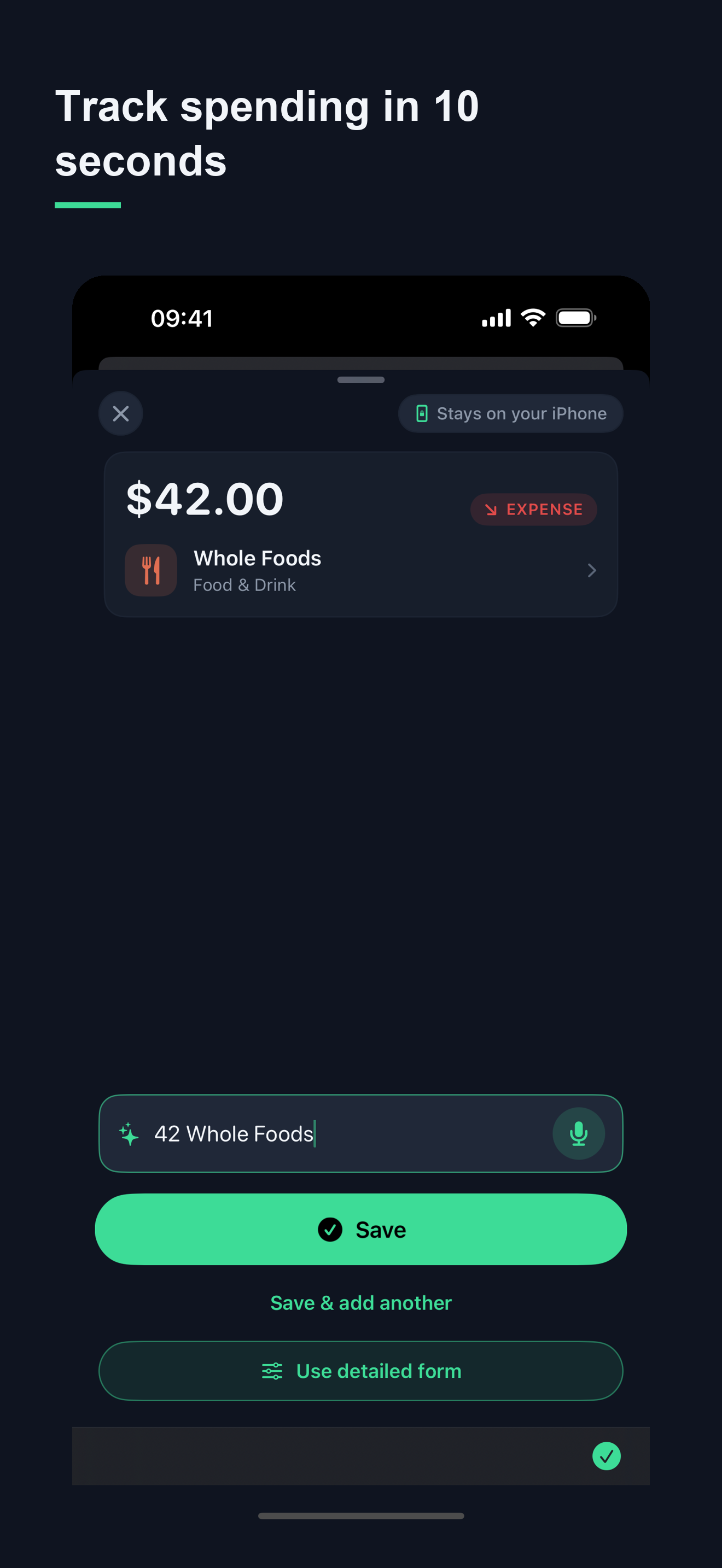 Budget Crab Money Tracker screenshot 2